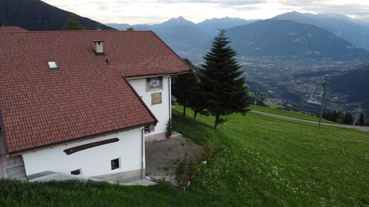 Portnerhof Auf Oberkirn Apartment Schenna Exterior photo
